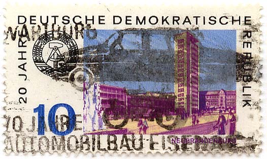 20 Jahre Deutsche Demokratische Republik - Neubrandenburg
