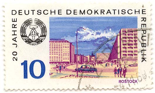 20 Jahre Deutsche Demokratische Republik - Rostock
