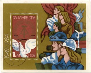 35 Jahre Deutsche Demokratische Republik
