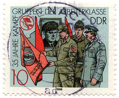 35 Jahre Kampfgruppen der Arbeiterklasse
