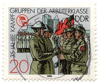 35 Jahre Kampfgruppen der Arbeiterklasse

