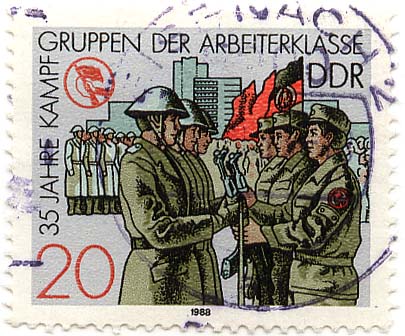 35 Jahre Kampfgruppen der Arbeiterklasse

