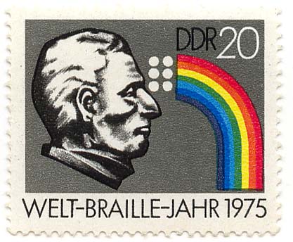 Welt-Braille-Jahr 1975
