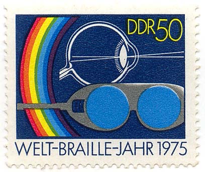 Welt-Braille-Jahr 1975
