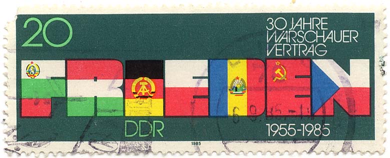 30 Jahre Warschauer Vertrag - 1955-1985 - FRIEDEN
