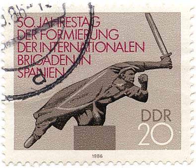 50. Jahrestag der Formierung der Internationalen Brigaden in Spanien
