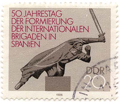 50. Jahrestag der Formierung der Internationalen Brigaden in Spanien
