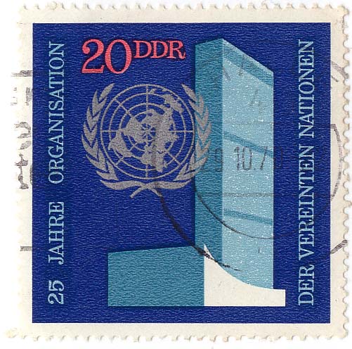 25 Jahre Organisation der Vereinten Nationen
