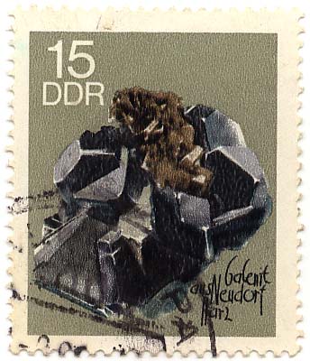 Galenit aus Neudorf Harz
