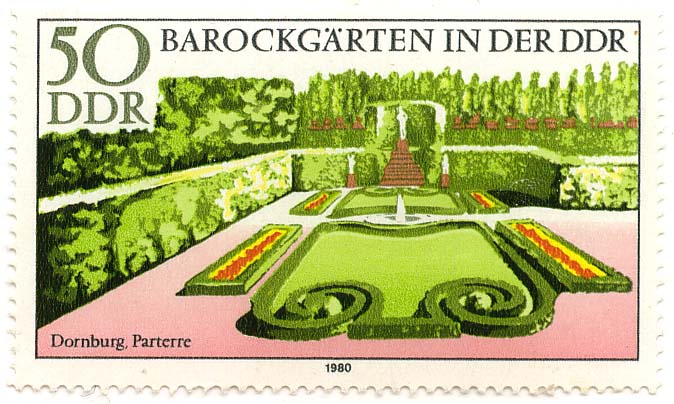 BarockgÃ¤rten in der DDR - Dornburg - Parterre
