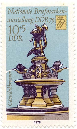 Nationale Briefmarkenausstellung 1979 - GÃ¤nsediebbrunnen
