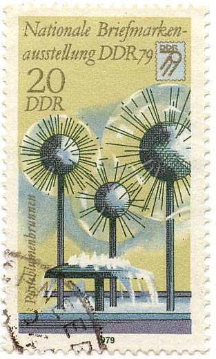 Nationale Briefmarkenausstellung 1979 - Pusteblumenbrunnen
