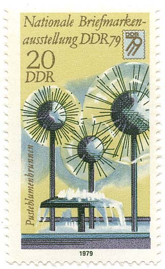 Nationale Briefmarkenausstellung 1979 - Pusteblumenbrunnen
