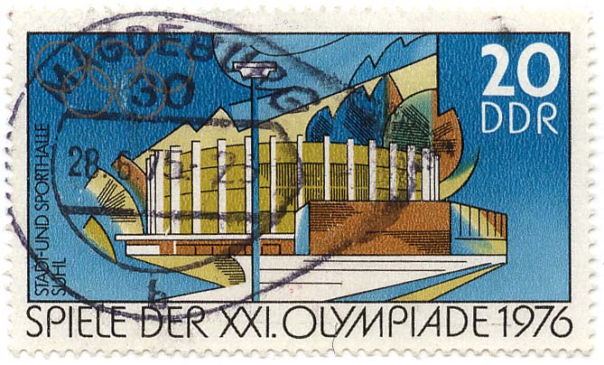 Spiele der XXI. Olympiade 1976 - Stadt- und Sporthalle Suhl