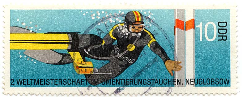 2. Weltmeisterschaft im Orientierungstauchen Neuglobsow