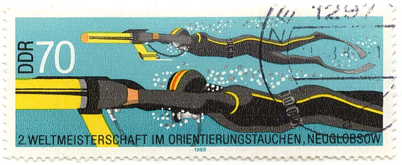 2. Weltmeisterschaft im Orientierungstauchen Neuglobsow
