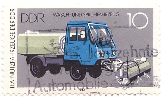 IFA-Nutzfahrzeuge der DDR - Wasch- und SprÃ¼hfahrzeug
