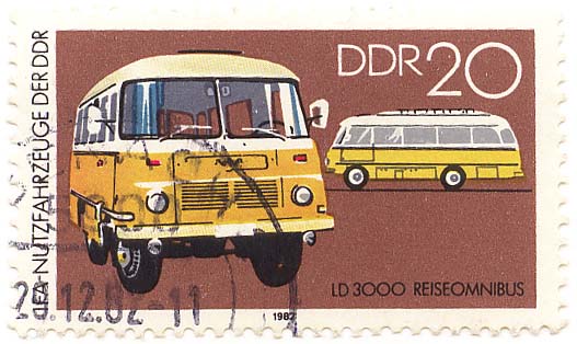 IFA-Nutzfahrzeuge der DDR - LD 3000 Reiseomnibus