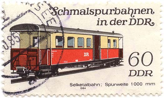 Schmalspurbahnen in der DDR - Selketalbahn, Spurweite 1000mm
