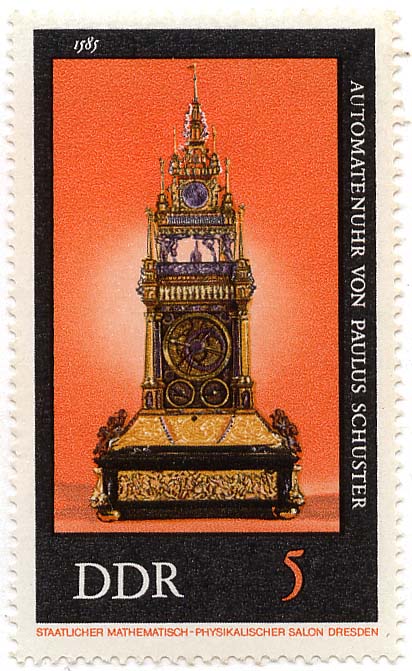 Staatlicher Mathematisch-Physische Salon Dresden - Automatenuhr von Paulus Schuster um 1585
