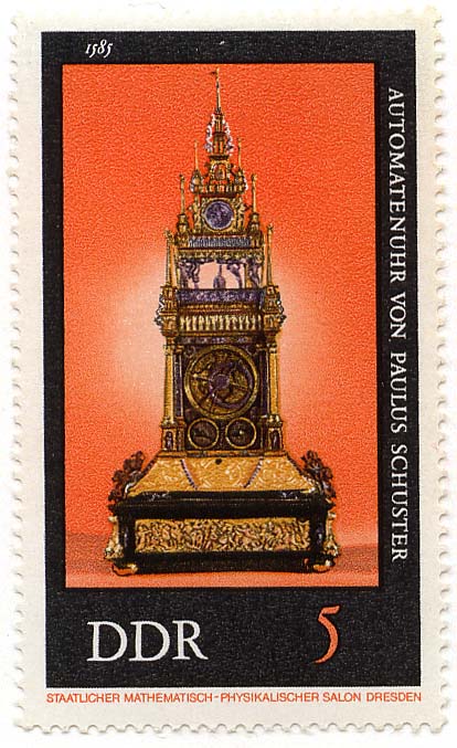 Staatlicher Mathematisch-Physische Salon Dresden - Automatenuhr von Paulus Schuster um 1585

