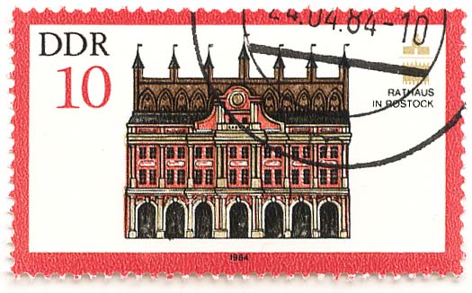 Rathaus in Rostock
