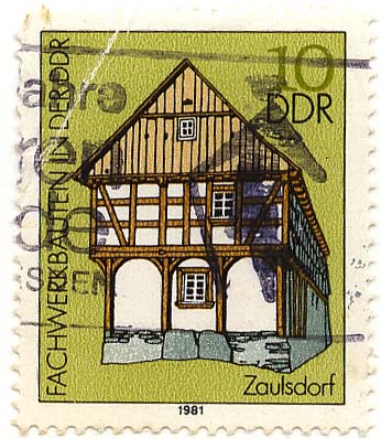 Fachwerkbauten in der DDR - Zaulsdorf
