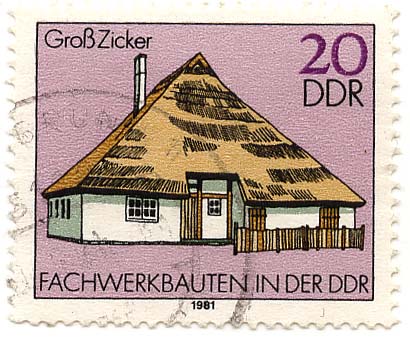 Fachwerkbauten in der DDR - GroÃŸ Zicker