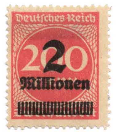 Deutsches Reich - Inflation 
