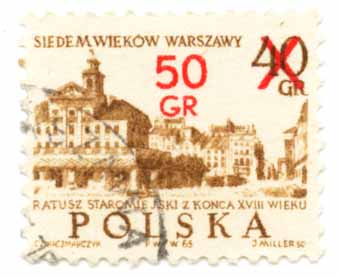 Siedem WiekÃ³w Warszawy - Ratusz Staromiejski z Konca XVIII Wieku