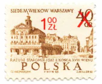 Siedem WiekÃ³w Warszawy - Ratusz Staromiejski z Konca XVIII Wieku