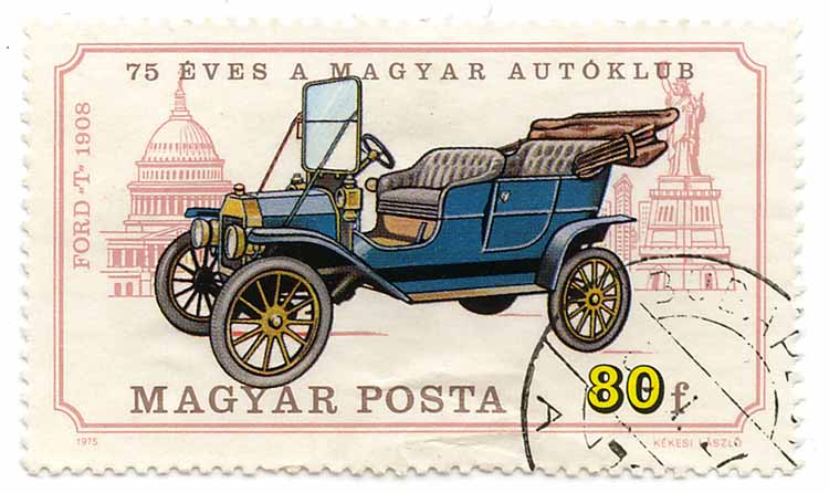 75 Ã‰ves a Magyar AutÃ³klub - Ford "T" 1906