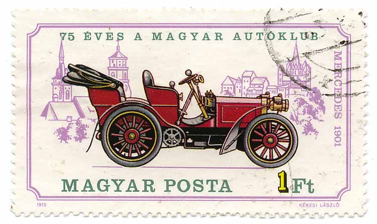 75 Ã‰ves a Magyar AutÃ³klub - Mercedes 1901