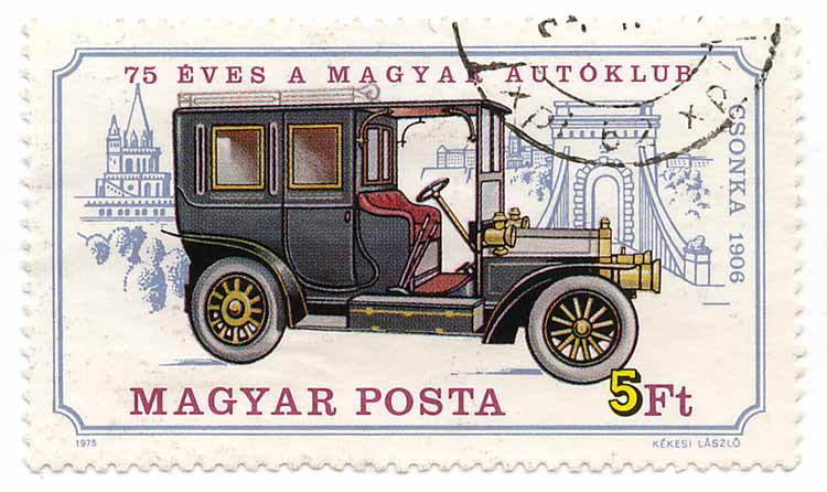 75 Ã‰ves a Magyar AutÃ³klub - Csonka 1906