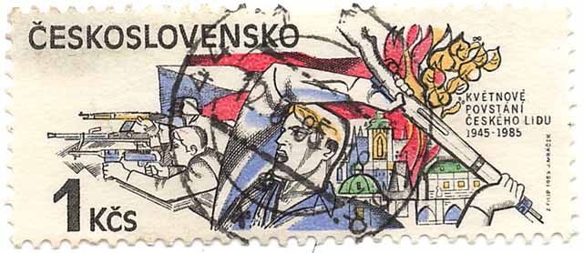 KvÃ©tnovÃ© PovstÃ¡nÃ­ ÄeskÃ©ho lidu 1945 - 1985 - ÄŒeskoslovensko