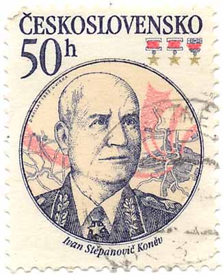 Ivan StÃ©panoviÄ KonÄ›v - ÄŒeskoslovensko