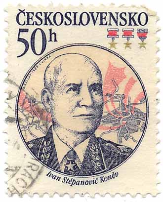 Ivan StÃ©panoviÄ KonÄ›v - ÄŒeskoslovensko
