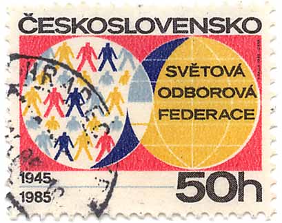 SvÄ›tovÃ¡ OdborovÃ¡ Federace 1945 - 1985 - ÄŒeskoslovensko
