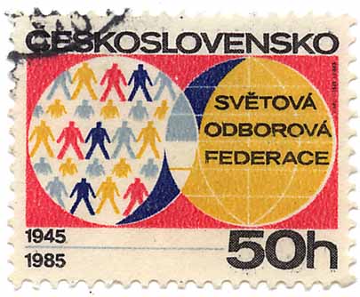 SvÄ›tovÃ¡ OdborovÃ¡ Federace 1945 - 1985 - ÄŒeskoslovensko