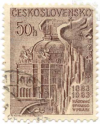 NÃ¡rodnÃ­ Divadlo v Praze - 1883-1983