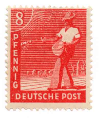 Deutsche Post - 8 Pfennig
