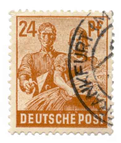 Deutsche Post - 24 Pfennig
