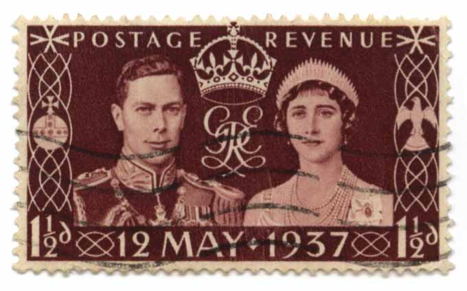 King George VI, Elizabeth Bowes-Lyon - 12 May 1937, Postage Revenue