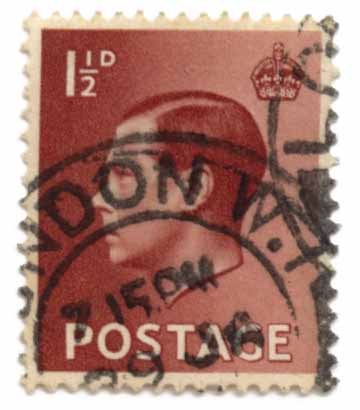 King Edward VIII - Postage Revenue