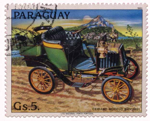 Ceirano Modelo 5 cv 1901 - Lito Nacional - Porto - Portugal
