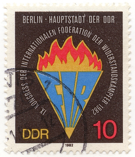 Berlin - Hauptstadt der DDR - IX. Kongress der Internationalen Föderation der Widerstandskämpfer 1982 - FIR