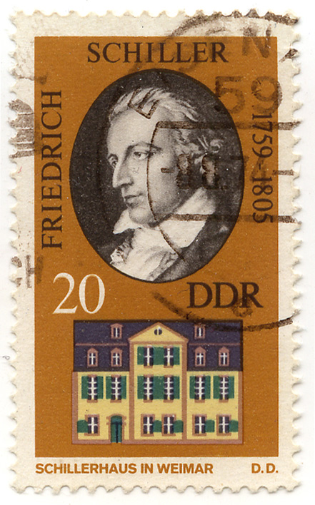 Friedrich Schiller 1759-1805 - Schillerhaus in Weimar - D.D.