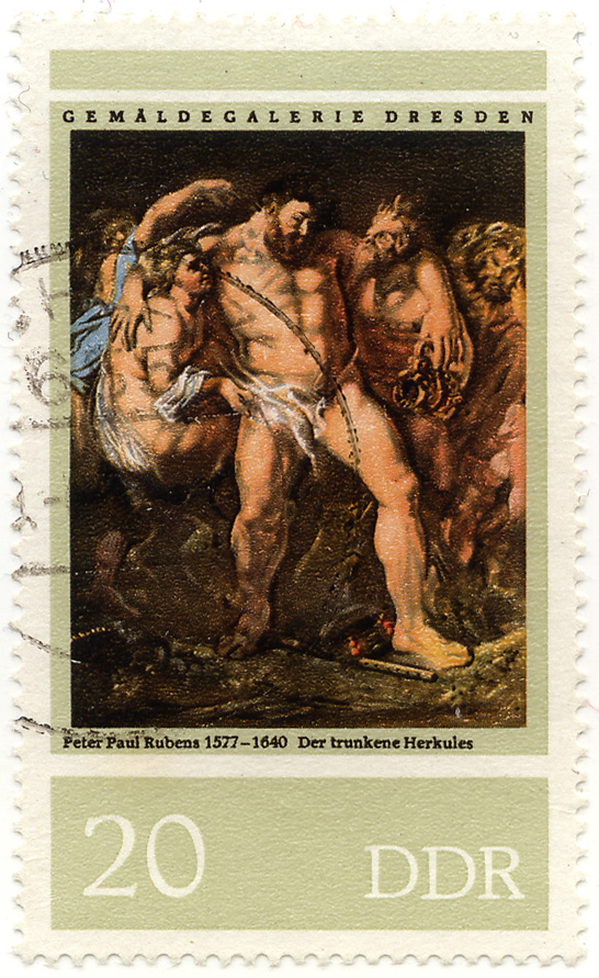 GemÃ¤ldegalerie Dresden - Peter Paul Rubens 1577-1640 - Der trunkene Herkules