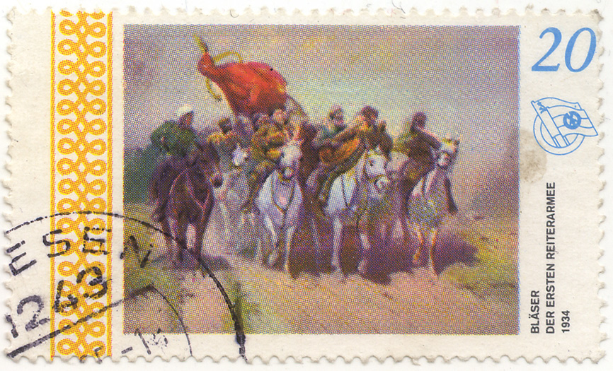 BlÃ¤ser der ersten Reiterarmee 1934