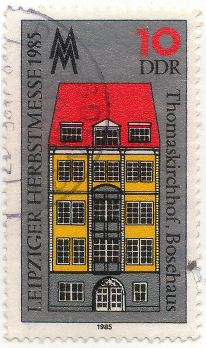 Leipziger Herbstmesse 1985 - Thomaskirchhof, Bosehaus